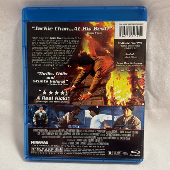 Supercop Blu-Ray Jackie Chan Michelle Khan (2011 Miramax) Action Martial Arts - Picture 3 of 6